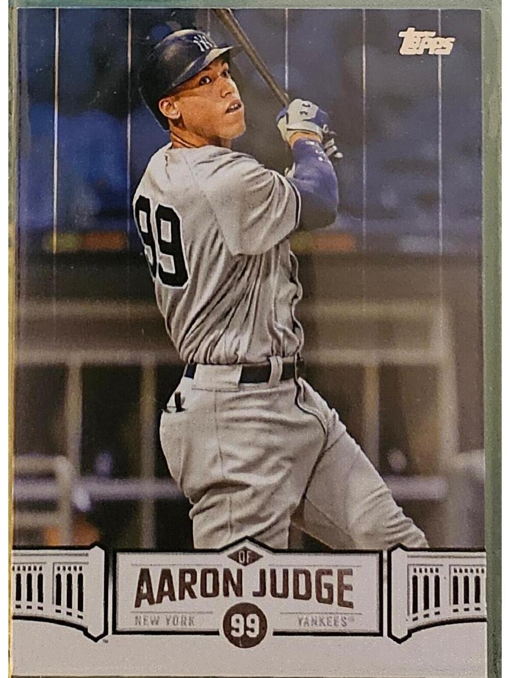 Aaron Judge [Blue variant] #AJ-10 (2018 Topps Aaron Judge Highlights) Frozen